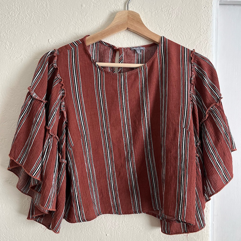 Charlotte Russe cropped blouse